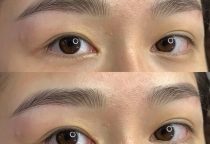 Chân mày sợi hairstroke bao lâu thì bong?